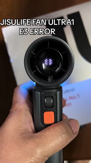 JISULIFE Fan Ultra1 E3 Error - Product Review and Troubleshooting