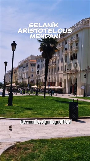 📍Selanik’in Kalbi: Aristotelous Meydanı’nda Bir Gün💙 #gezgin #travel #selanik #thessaloniki #shorts