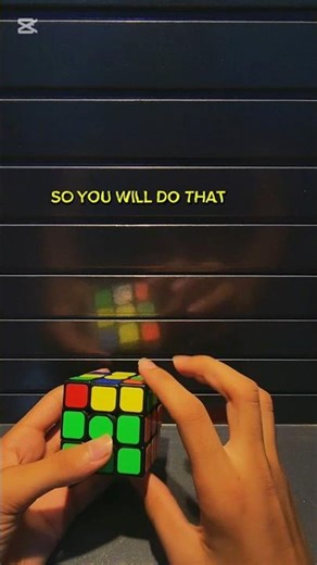 learn the one look oll case easy steps #fyp #cube #speedcubing #learn