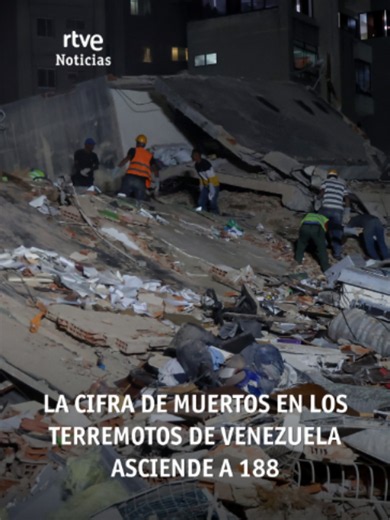 Terremotos en Venezuela 2026: 188 muertos, 1.520 heridos y más de 200 atrapados