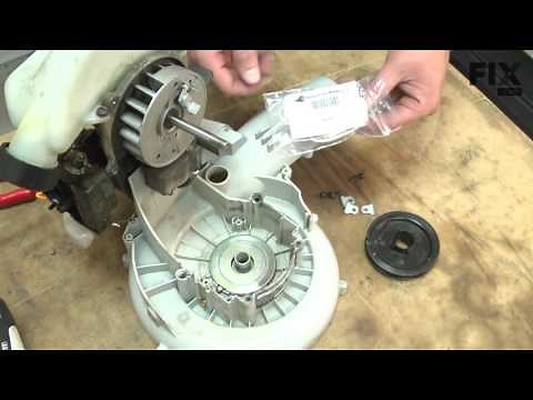 Ryobi Handheld Gas Blower Repair - How to Replace the Starter Rope