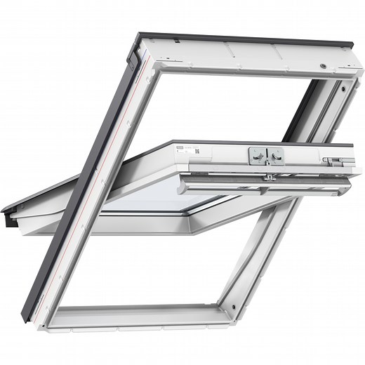 VELUX GGU FK06 0070 White Centre-Pivot Roof Window