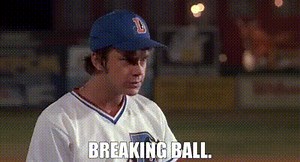 Breaking ball.