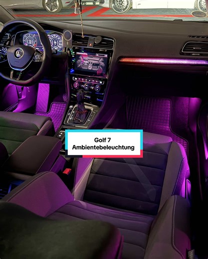 Golf 7 Ambientebeleuchtung: Einblicke in das Interior