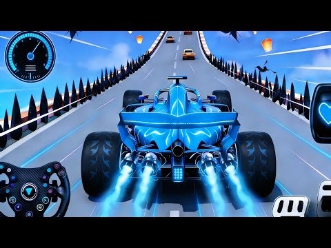Formula Car Mega Ramp Extreme Racing - GT Car Formula Car Racing Stunts 3D - Android GamePlay #f1
