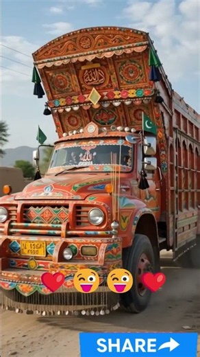 Incredible Pakistani Truck Art & Mountain Roads 🎨