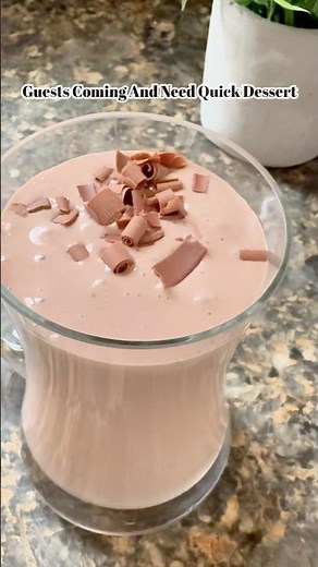 Banana Chocolate Smoothie | No Ice Cream Dessert #smoothie #banana #chocolate