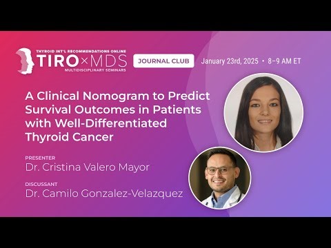 Predicting Survival in Well-Differentiated Thyroid Cancer with Dr. Valero