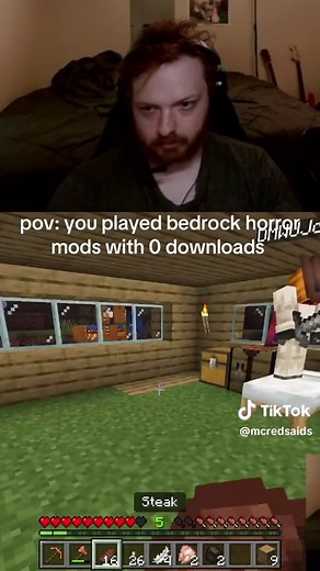 Minecraft Bedrock Horror Mods POV: Playing a 0-Download Scary Mod