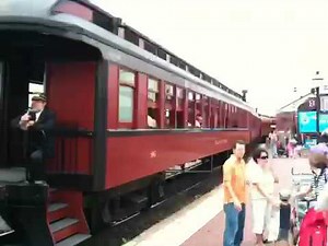 Thomas the Tank Engine arrives in Strasburg