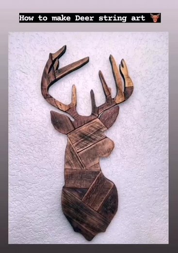 DIY Deer String Art Tutorial