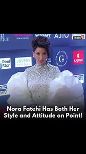 4.4K views | Nora Fatehi made a stunning and over-the-top fashion statement on the red carpet of an event last night! And it wasn't just her style, but also her attitude that totally gave us the queen vibe. What do you think? #NoraFatehi #bollywood #fashion #redcarpet #ootd #celebrity #styleawards #celebrityfashion #viral #trending #trendingreel #mumbai | News18 | Facebook