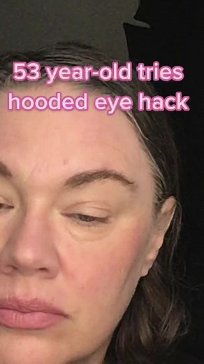 @Katiejanehughes eyeliner for hooded eyes. I’ve been watching her do this for years and decided to give it a go on my 53 year old lids. Not perfect but I’ll keep practicing. #katiejanehughes #eyelinerhack #matureeyeliner #over50makeup #over50 #53yearold #53yearoldmakeup #genxcrew #genxtiktokers #genxwomen #eyeslipsface #matureskin #matureskinmakeup #maturebeauty #oldladymakeup #australianmakeup #maturemakeup #maturewomenoftiktok #oldtiktok #nomakeup #oldl