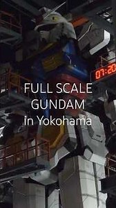 Life-size Gundam activation show ① GUNDAM RX78-F00 / Gundam Factory Yokohama #gundam #japan