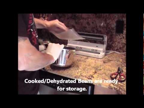 Cook-Dehydrate and Store-Rice & Beans