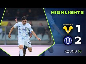 Hellas Verona - Inter Milan | 1-2 | Highlights | Serie A 2025-26 | verona inter