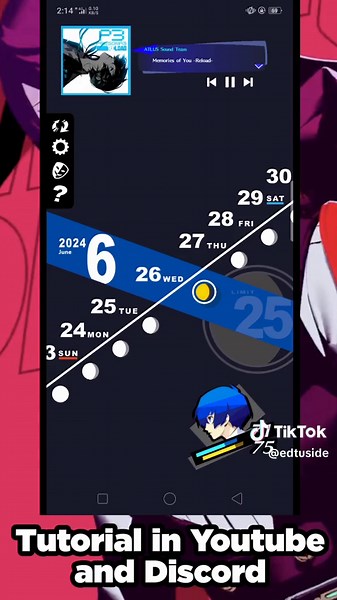 Persona 3 Reload Live Wallpaper Confidant Theme v12.3
