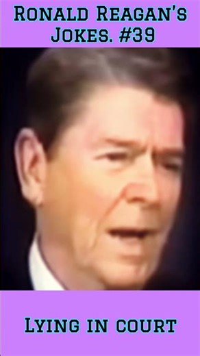 Ronald Reagan’s Jokes. #39 #ronaldregan #jokes #funny #fun #funnyshorts #president
