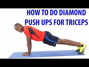 How to Do Diamond Push Ups for Triceps | Exercise Of The Day #26
