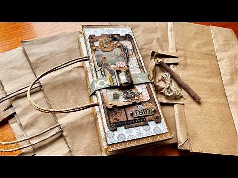 Large Paper Bag -Trash to Treasure Tutorial (Step by Step DIY)