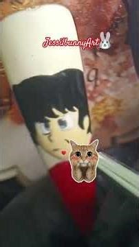 Ranma 1/2 Tutorial🔥🌸 Primera Parte #tutorial #anime #uñasdecoradas