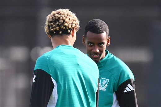 Alexander Isak and Hugo Ekitike training clip shows exactly how Liverpool strikers feel about each other