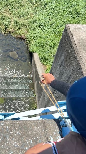 Long shot Head shot #fishing #target #slingshot | KaFuji Master