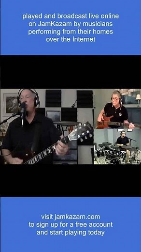 "Prison Of Love" by Robben Ford & The Blue Line, performed & broadcast live on JamKazam