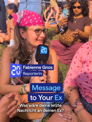 Message an den Ex: «Hoffe, deine Neue ist mehr als nur Kleber auf dem Briefkasten» 📬💔 #20min #news #gurten #messagetoyourex #festivals