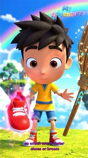 magic shoes #animation #cartoon #animationforkids #3danimation