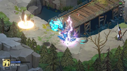 单人玩《我是机器》第5周目通关流程 I Am Machine 有学习怪物技能要素的俯视角高难度动作肉鸽游戏 类哈迪斯。攻击中可以闪避！手感有意思！不要怂~就是干