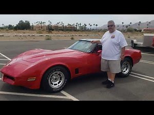 1981 Corvette factory alarm system demonstration