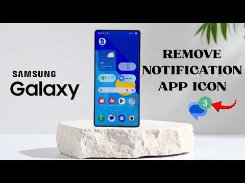 How To Remove Notifications From App Icons On Samsung Galaxy Phone