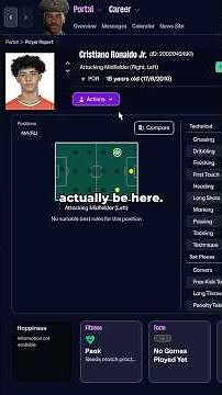 How To Make Custom Players In FM26 #footballmanager #fm26