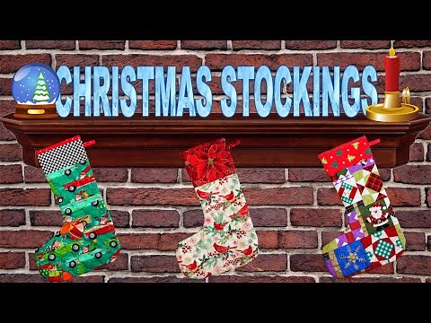 Christmas Stockings Tutorial | The Sewing Room Channel