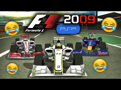 PLAYING F1 2009 CAREER MODE ON THE PSP!