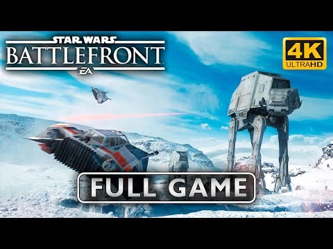 〈4K〉Star Wars: Battlefront FULL GAME Walkthrough - No Commentary GamePlay | Ultimate Graphics 60fps