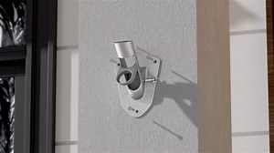 HOOPLE Flag Pole Holder, Flag Bracket, Two-Position Flag Holder Mounting Bracket for Outside House, Cast Aluminum Flag Pole Mount Rust Free Coated, All Weather Display 1" Inner Diameter