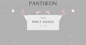 Percy Sledge Biography | Pantheon