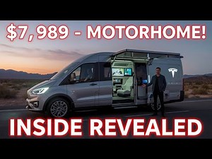 Tesla’s $7,989 Motorhome Has Finally Arrived — Wait Until You See What’s Inside!