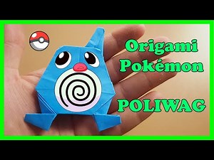 ▷Paper Pokémon | POLIWAG💧 | EASY Origami✅