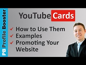 YouTube Cards Example 2016 - Getting Setup & How To Guide
