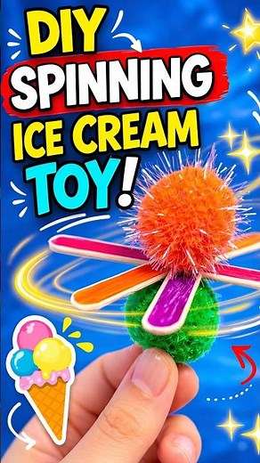 DIY Spinning Toy, Easy Gyro Craft for Kids #diy #craft #craftyfun #kids