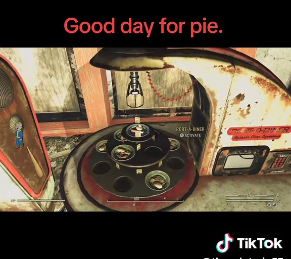 Today will be a good day.#fallout #xbox #fallout76 #Bethesda #gaming #fallout76community #fyp #fallout76funny #yeet #pie