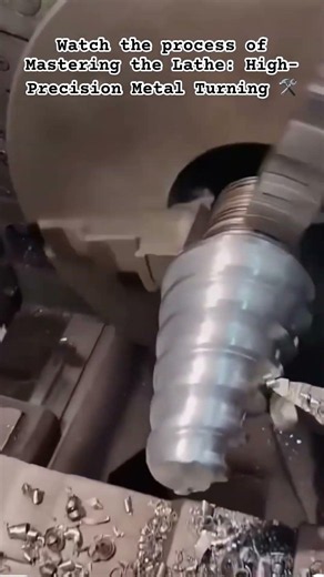 Pure Satisfaction: Precision Lathe Work #MetalFabrication #Machinist #LatheLife #Precision