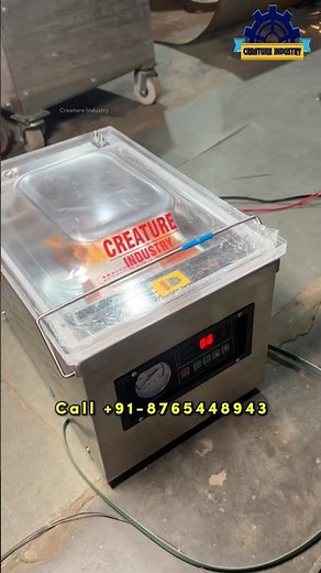 Most Selling Small Size Commercial Vacuum Pouch Sealer | Single Chamber Vacuum #vacuumpackingmachine