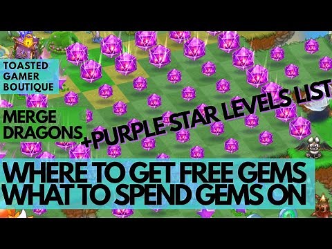 Merge Dragons How To Get FREE GEMS & What To Spend Gems On ☆☆☆