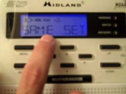 programming a NOAA Weather Radio - Omaha NE area.MP4