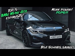 Top 5 BMW M340i G20 Exhausts 2022!
