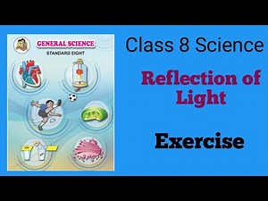 Class 8 science/Reflection of Light/chapter 16/Exercise with answers #class8science